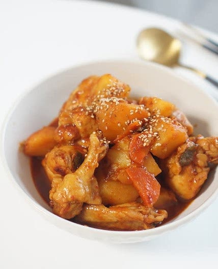 매운 닭볶음탕 황금레시피 양념 이렇게 해보세요~
