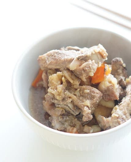 전기밥솥 돼지갈비찜 양념장 만드는법 이렇게 했어요