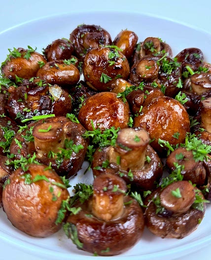 Garlic Soy Mushrooms 