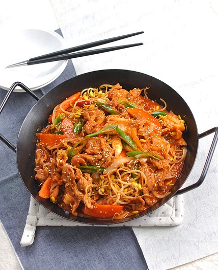 콩불, 콩나물불고기