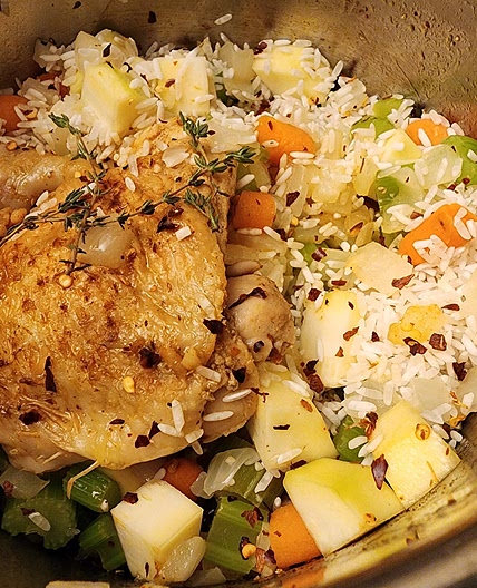 Instant Pot Caldo de Pollo