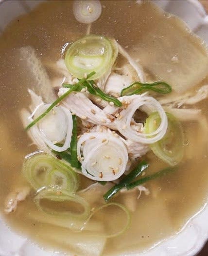 겨울 보양식 맑은 닭개장 닭곰탕 만들기