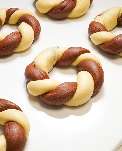 초코꽈배기빵 만들기