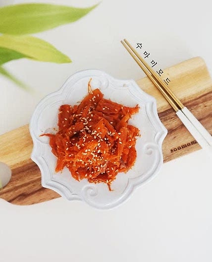 황태채무침 레시피