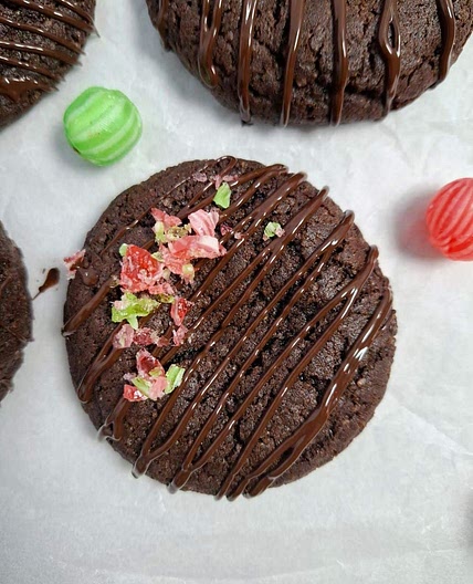 Chocolate Peppermint Cookies