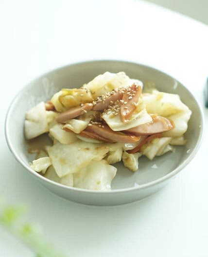 양배추요리 소세지볶음, 양배추볶음으로 해서 먹기