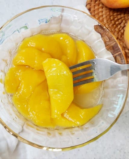 황도 복숭아 조림 만들기 복숭아 디저트 레시피