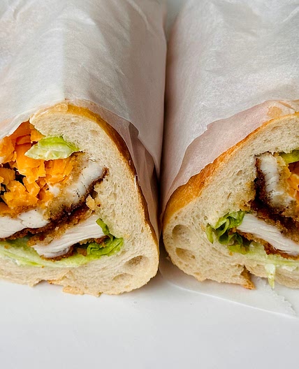 Crispy Turkey Schnitzel Roll 