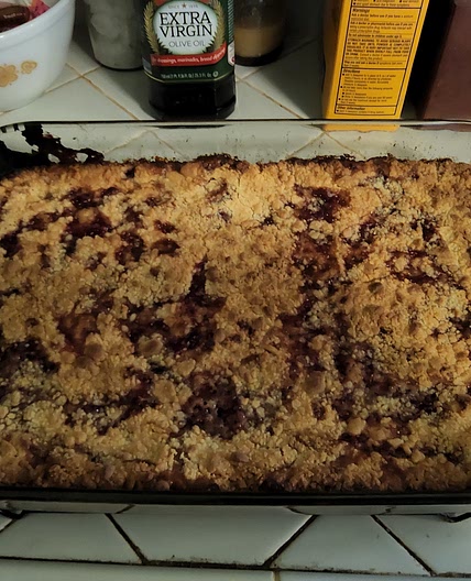 Raspberry lemon bars