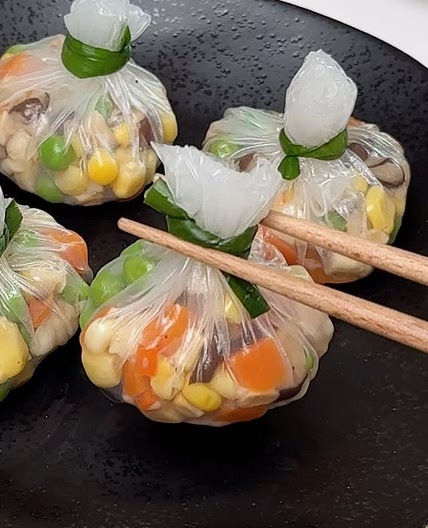라이스페이퍼 새우만두