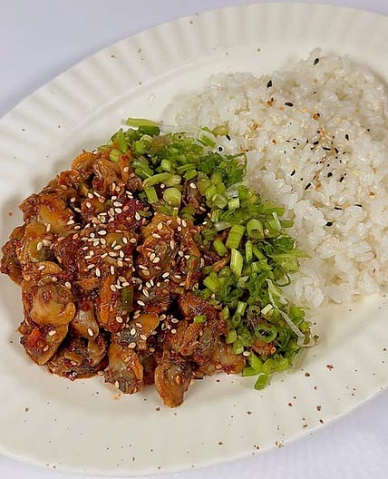 꼬막비빔밥☺️