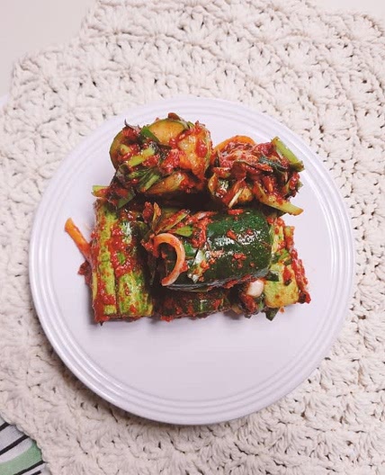 편스토랑 이찬원 오이소박이