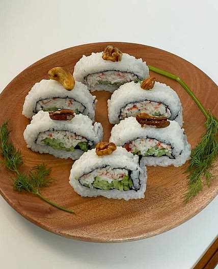 호두 크림치즈 김밥