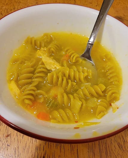 Get well chicken noodle soup