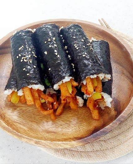 매운어묵 꼬마김밥 만들기 매운어묵김밥 레시피