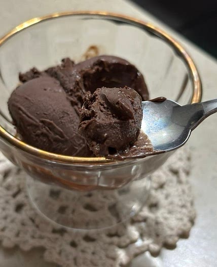 설탕도 크림도 없이!! 꾸덕한 코코넛 초코 아이스크림 만들기