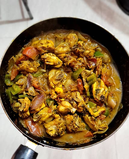Indian chicken  curry(batchelor version)