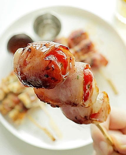 베이컨 토마토 햄말이 꼬치구이