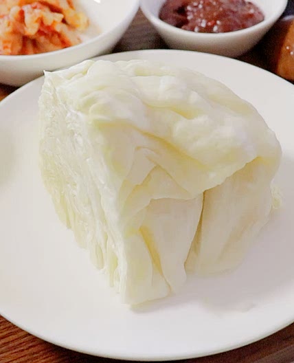 전자레인지 양배추쌈