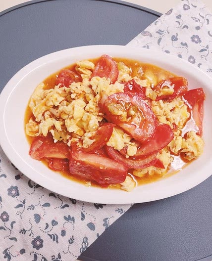 다이어트 백종원 토마토 달걀 볶음