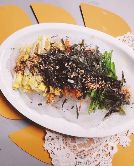 청포묵 묵무침