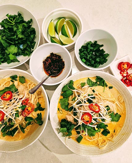 Chicken Laksa Recipe - Instant Pot