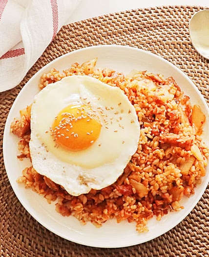 스팸 김치볶음밥