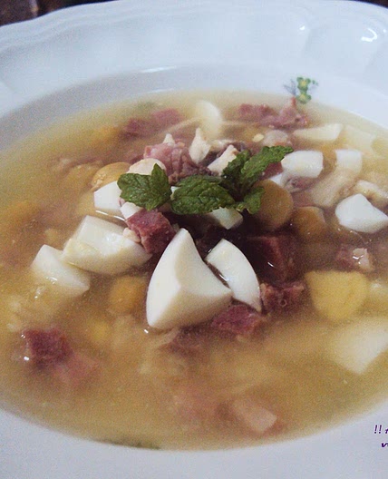 Sopa de picadillo