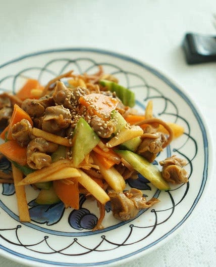 골뱅이무침 이수근 불닭소스로 더 맛있게 만들기