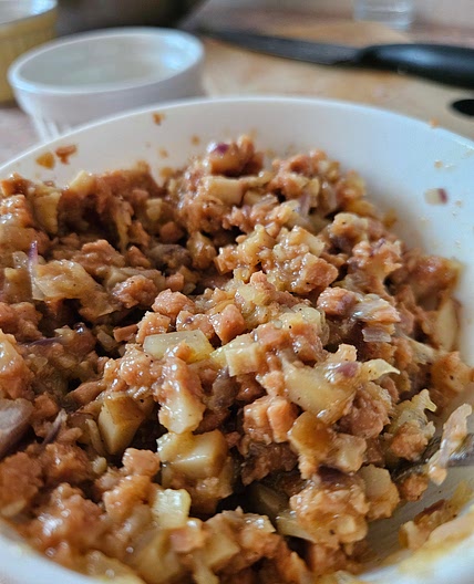 Pâtes carbo végé