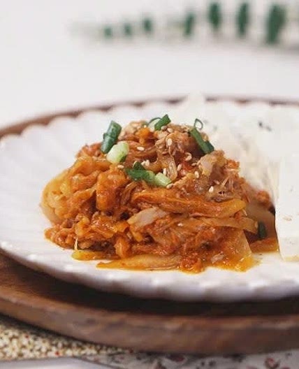 참치김치볶음 두부김치 만드는 법