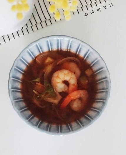 새우탕 레시피