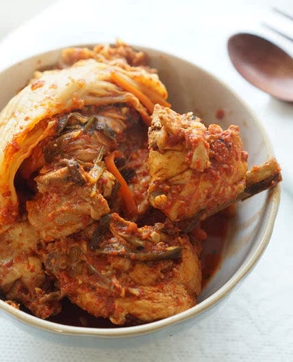 백종원 레시피 ~ 묵은지 닭볶음탕 만드는법