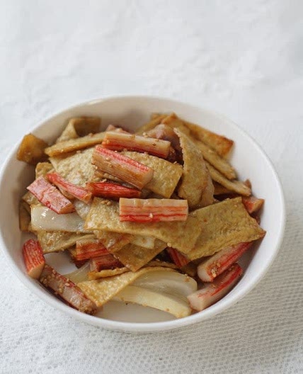 간장 어묵볶음 만드는법 맛살 넣어서 했어요