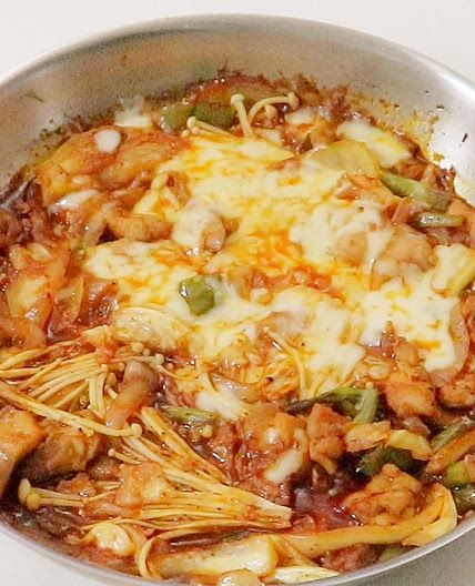 치즈 닭갈비
