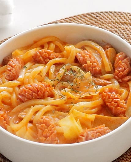 우동면 로제 떡볶이