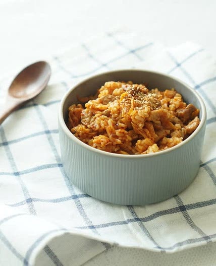 삼겹살 김치볶음밥 레시피 한그릇요리 에요