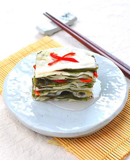 양배추깻잎초절임