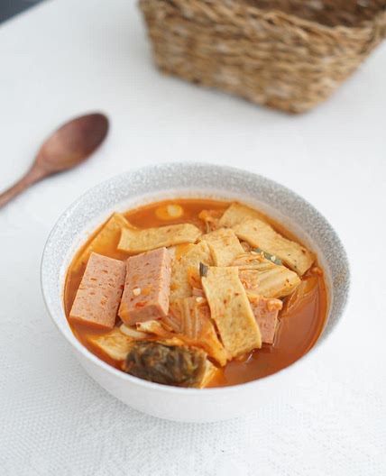 어묵 김치찌개 끓이는법 스팸 두부 넣어서 ~