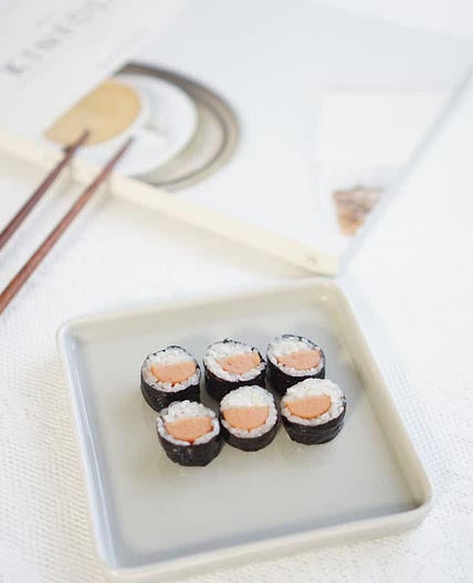햄김밥 만들기 한입에 쏙 ~