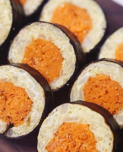 양배추 당근라페 김밥 키토김밥 만들기