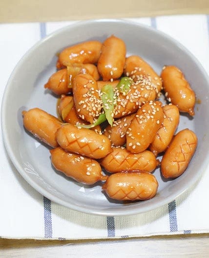 비엔나소세지볶음 간단한 아이반찬 이에요