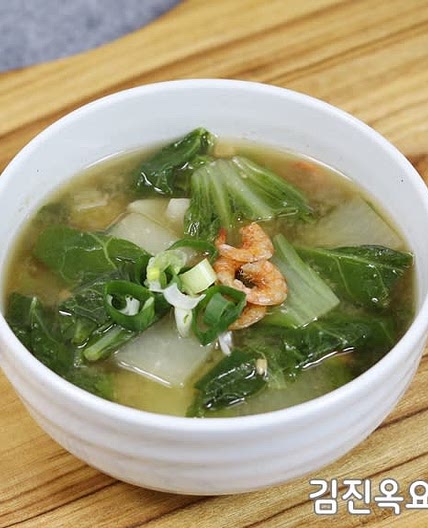 봄동으로 봄동된장국 맛있게 끓이는법