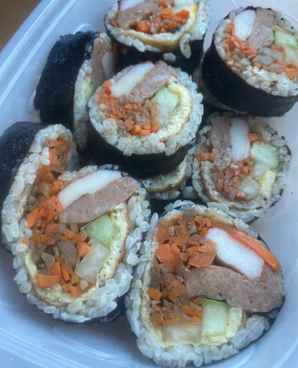 너비아니 김밥 만들기