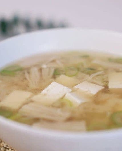 아이들을 위한 미소된장국 레시피