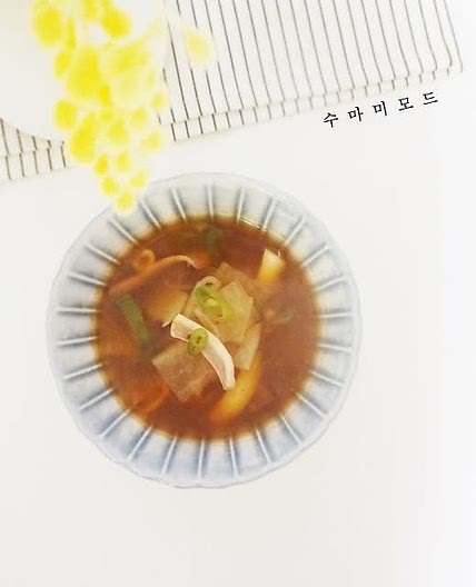 오징어무국 레시피