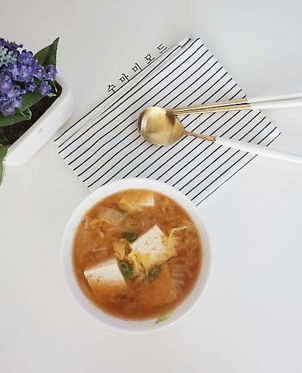 두부 배추된장국 레시피