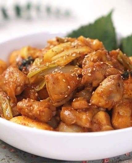 순살 닭갈비 레시피