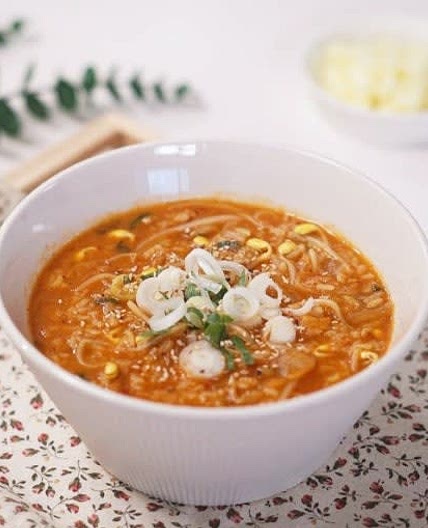 갱시기죽 김치 콩나물죽 끓이는 법