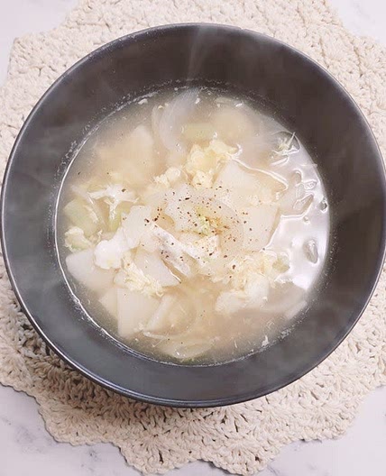 감자 계란국